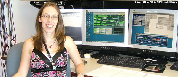 Marie-Hélène Cyr - Agence spatiale canadienne (24 août 2007)